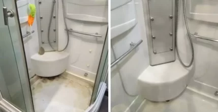 уборка душевой