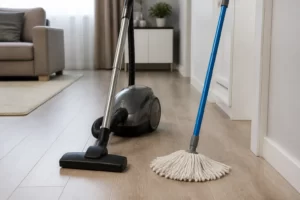 Влажная и сухая уборка: в чём разница и когда вода вредит